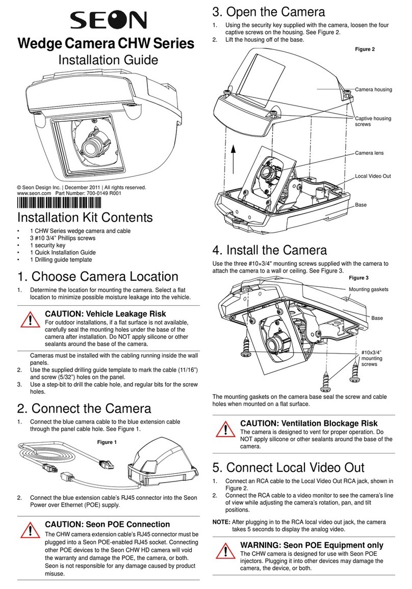SEON CHW Series User manual