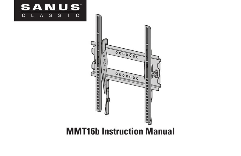 Sanus MMT16b instruction manual