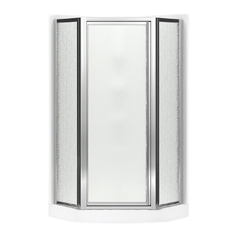 Kohler Sterling Intrigue SP2276A-38 Detailed Planning Dimensions