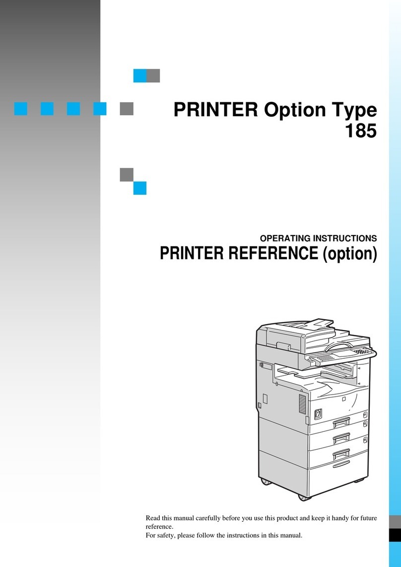 Ricoh B3058637 operating instructions