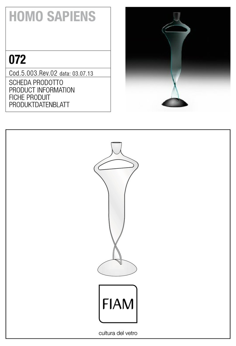 FIAM. HOMO SAPIENS 072 Product information