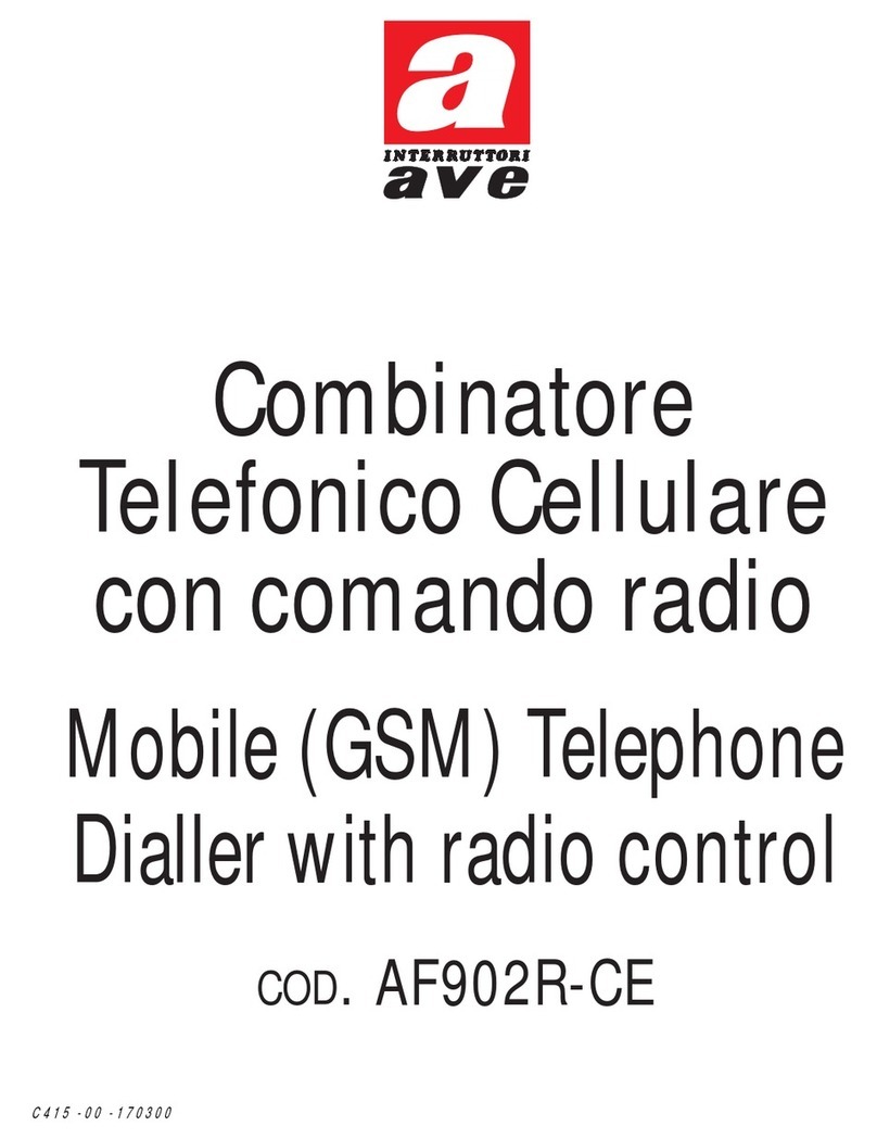 AVE AF902R-CE manual