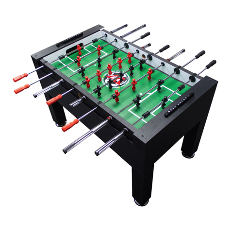 Warrior Table Soccer Warrior Pro Assembly instructions