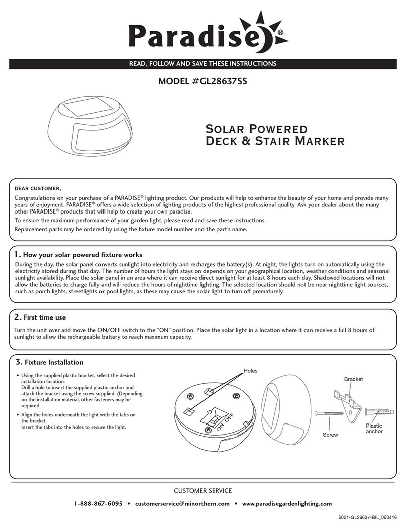Paradise Datacom GL28637SS quick start guide