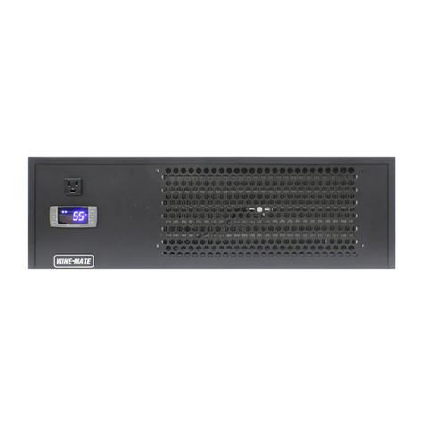 Vinotemp WINE-MATE WM-1500LOWP Installation, use & care manual