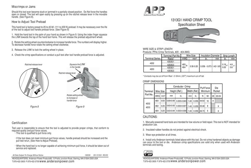 APP 1313G1 User manual