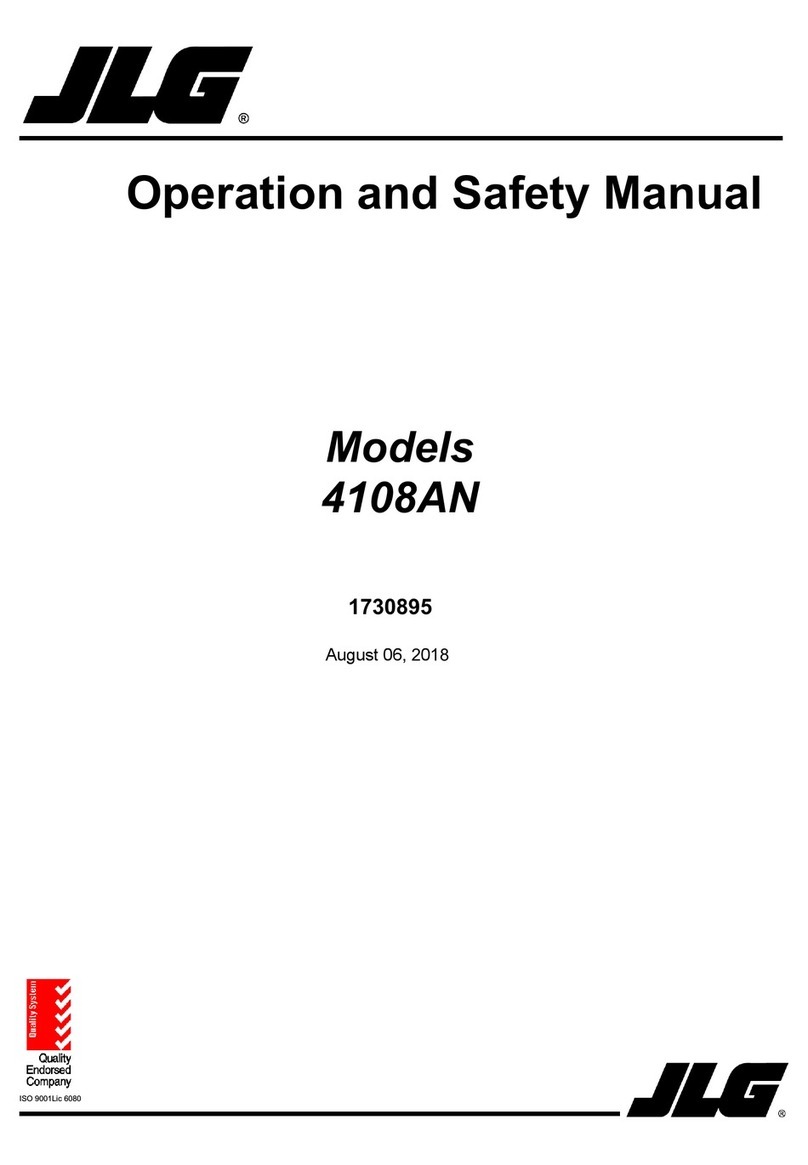 JLG 4108AN Operation and safety manual