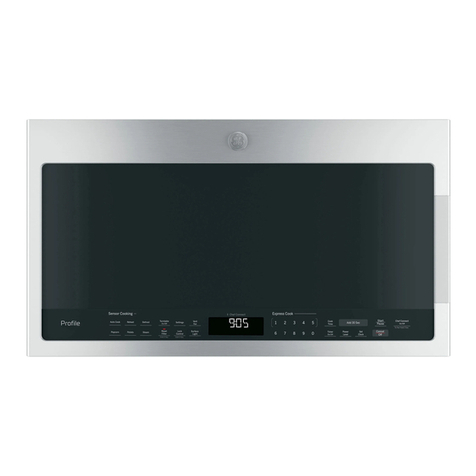 GE Profile PVM9005 Series User manual