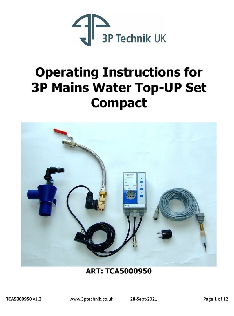 3P Technik TCA5000950 User manual