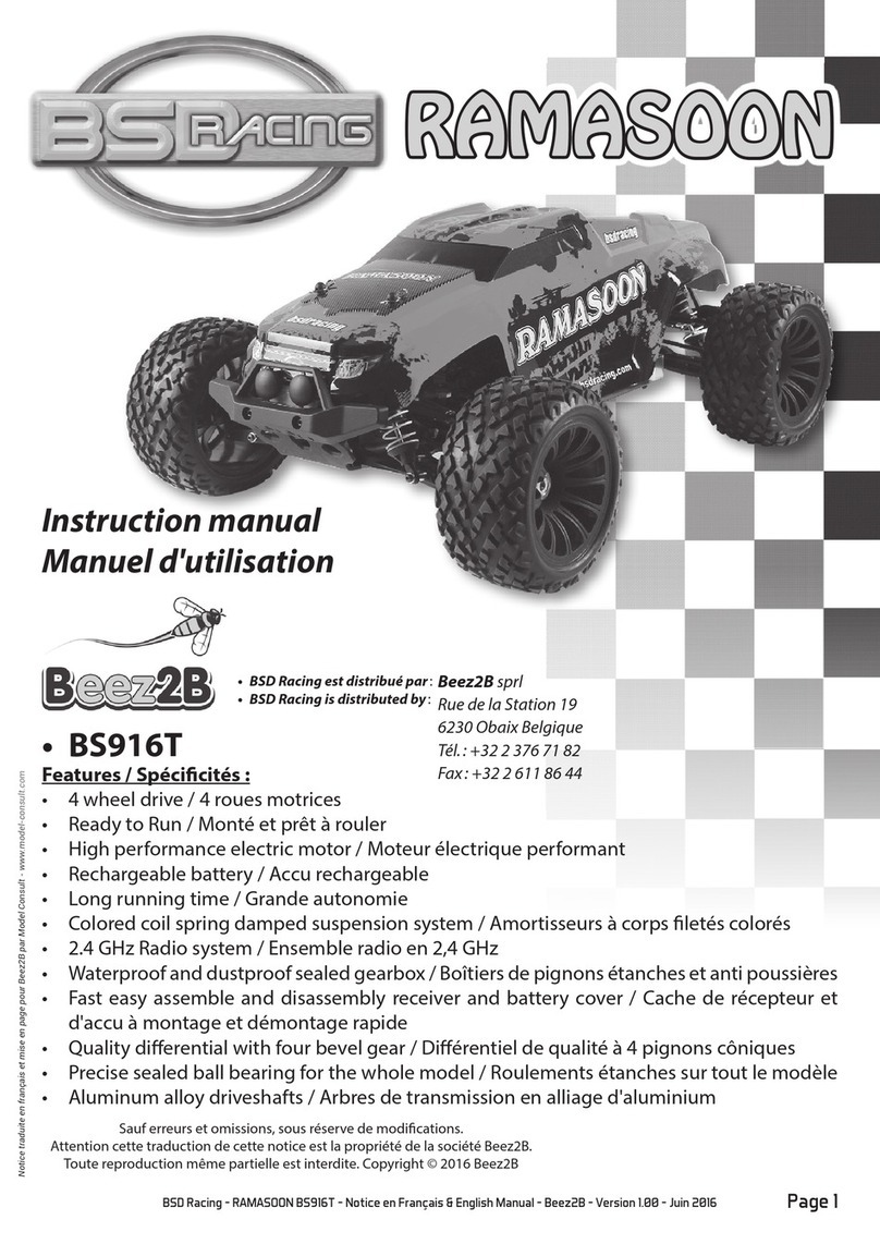 BSD-Racing RAMASOON BS916T User manual