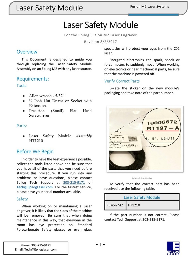 Epilog Fusion M2 User manual