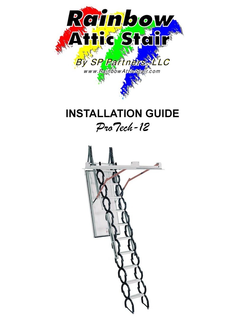 Rainbow Attic Stair ProTech-12 Series installation guide