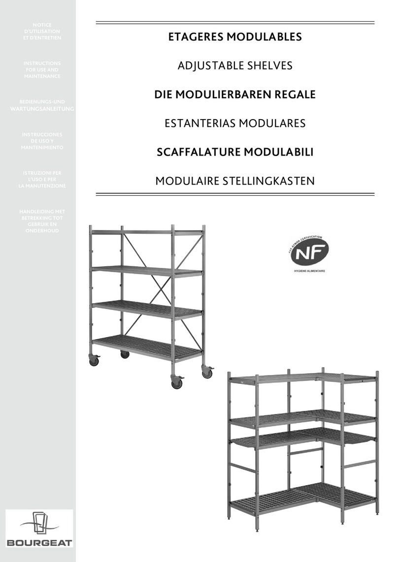 Bourgeat P600 User manual