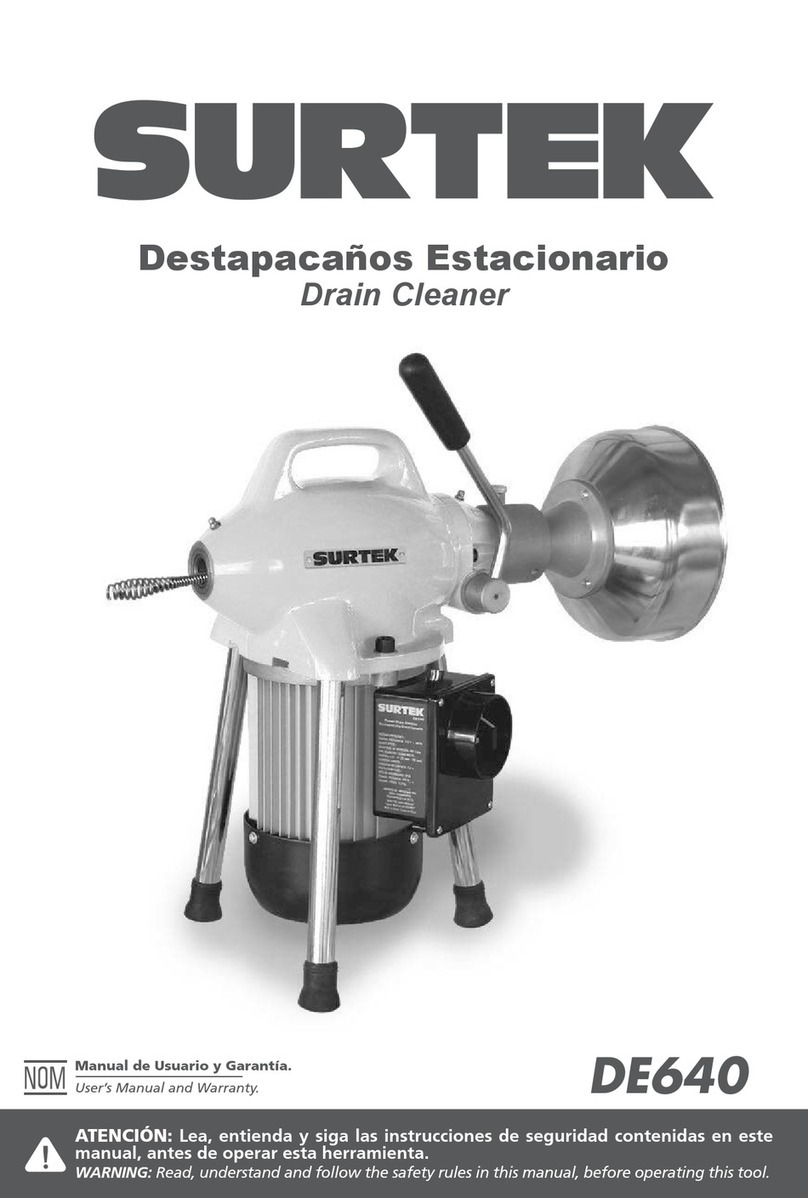 Surtek DE640 User manual and warranty