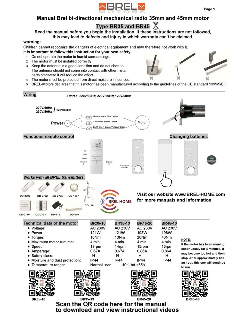 BREL BR35-10 manual
