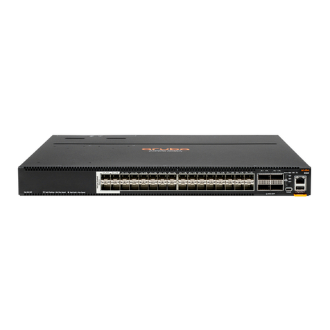 Hewlett Packard Enterprise Aruba 8360-32Y4C Assembly instructions