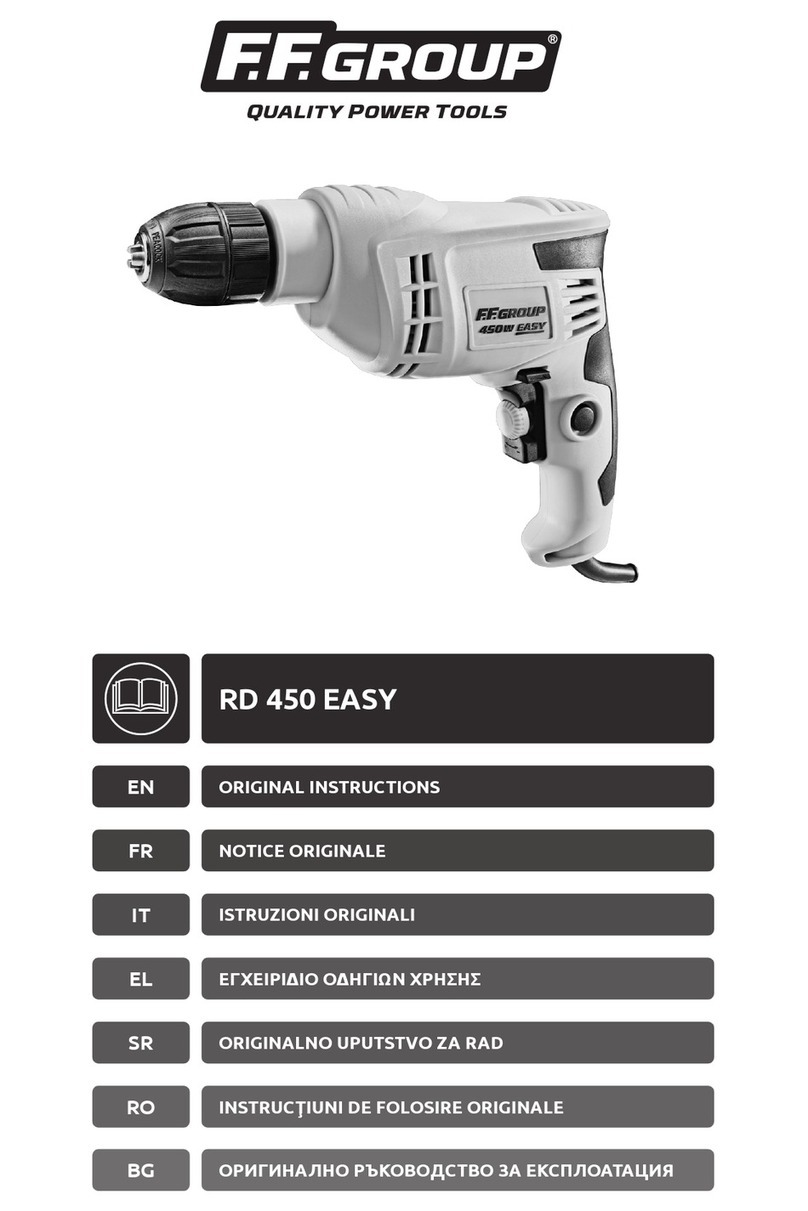 F.F. Group RD 450 EASY Original instructions