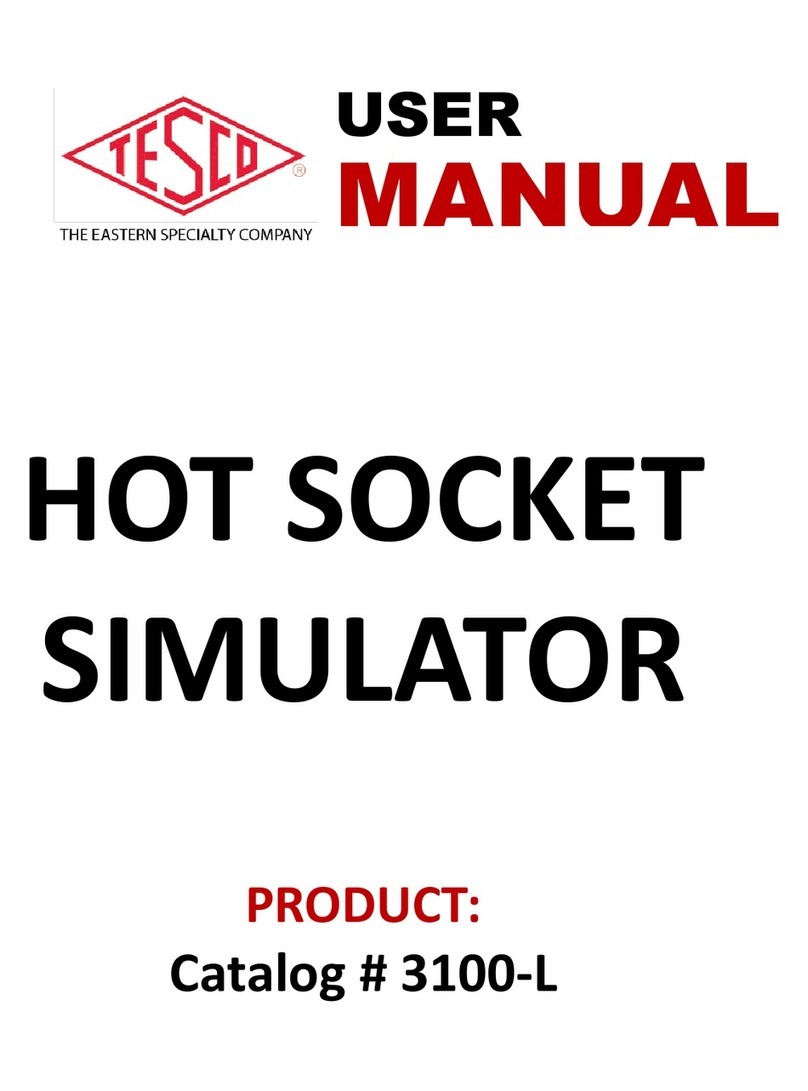 Tesco 3100-L user manual