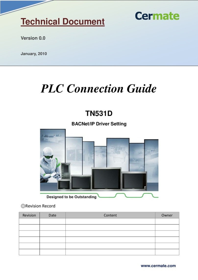 Cermate Technologies TN531D Technical manual