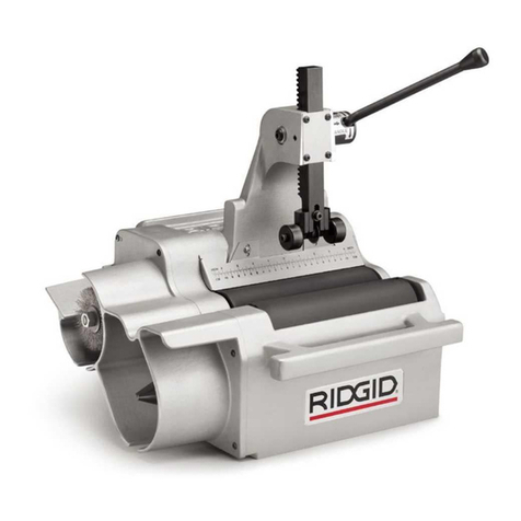 RIDGID 122 operating instructions