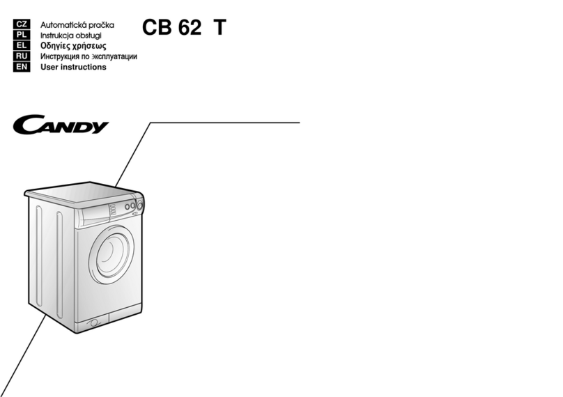 Candy CB 62 T User manual