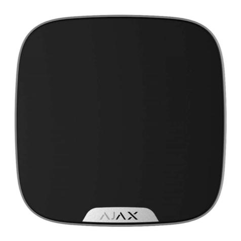 AJAX StreetSiren DoubleDeck User manual AJAX StreetSiren DoubleDeck User manual