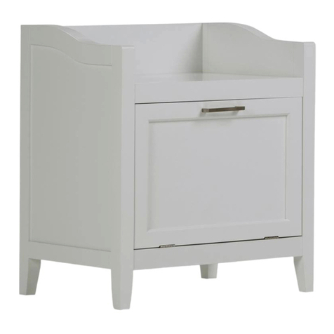 Simpli Home WyndenHall Brooklyn + Max AXCBC 004 WH User manual