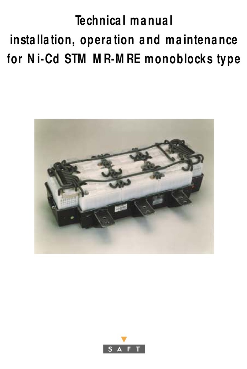 Saft STM 5-100 Owner's manual