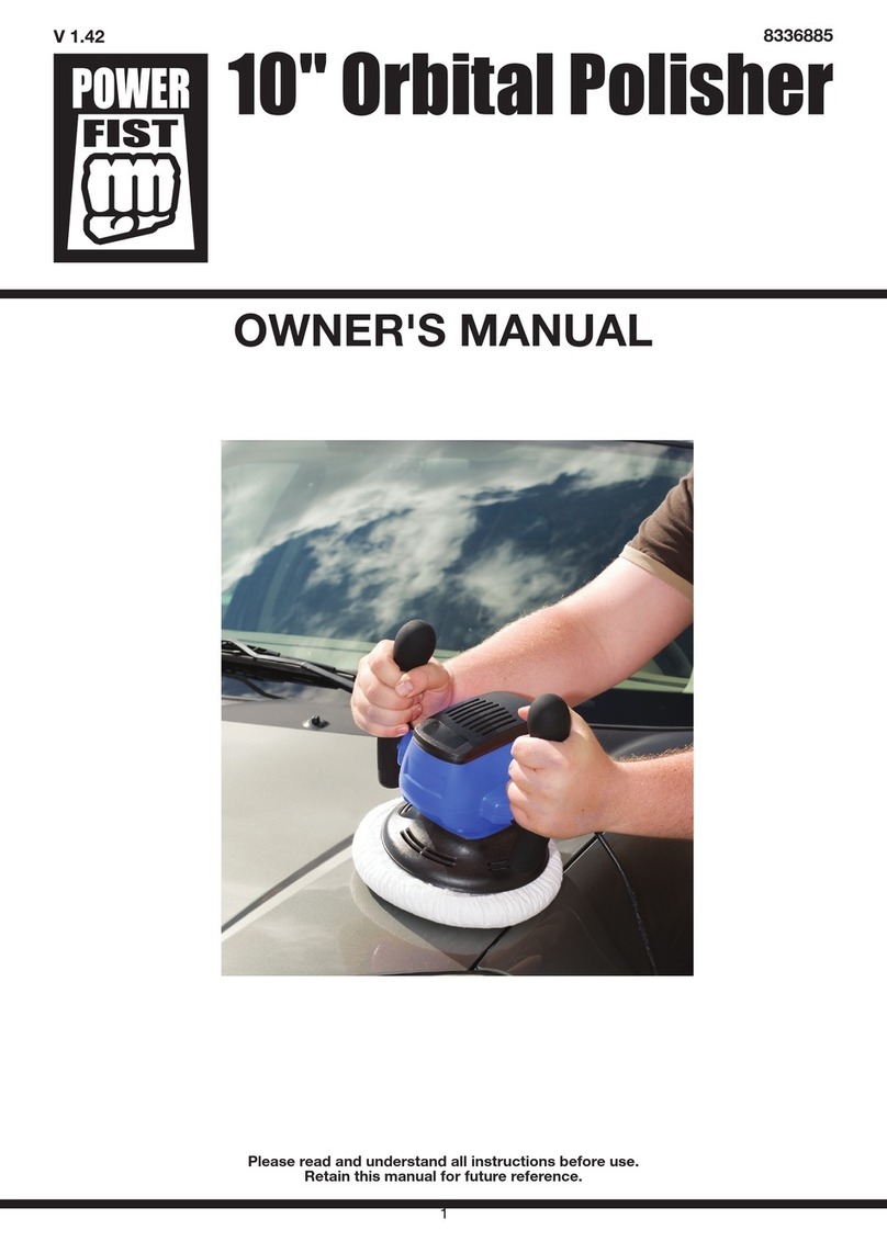 Power Fist 8336885 owner's manual