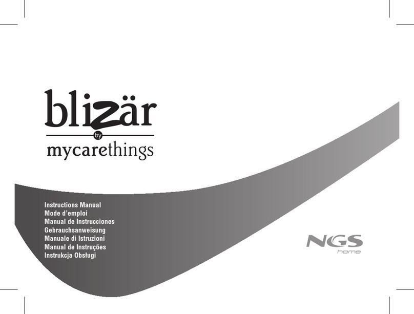 NGS Home blizar instruction manual