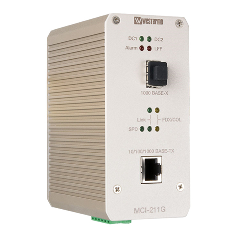 Westermo MCI-211G Quick installation guide