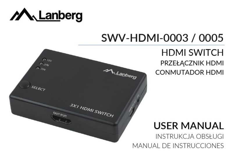 Lanberg SWV-HDMI-0003 user manual