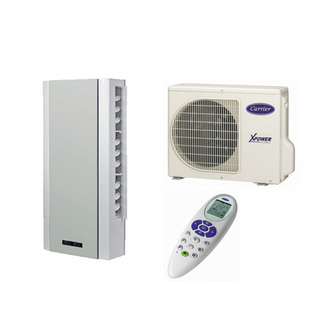 Carrier XPOWER 38VYX025-R User manual