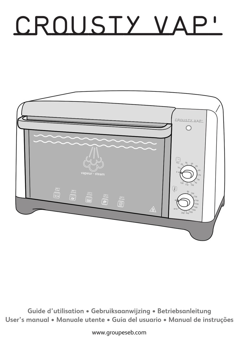 TEFAL Compact OV156070 User manual