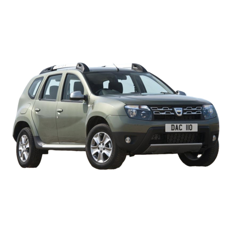 Dacia Duster 2015 Technical manual