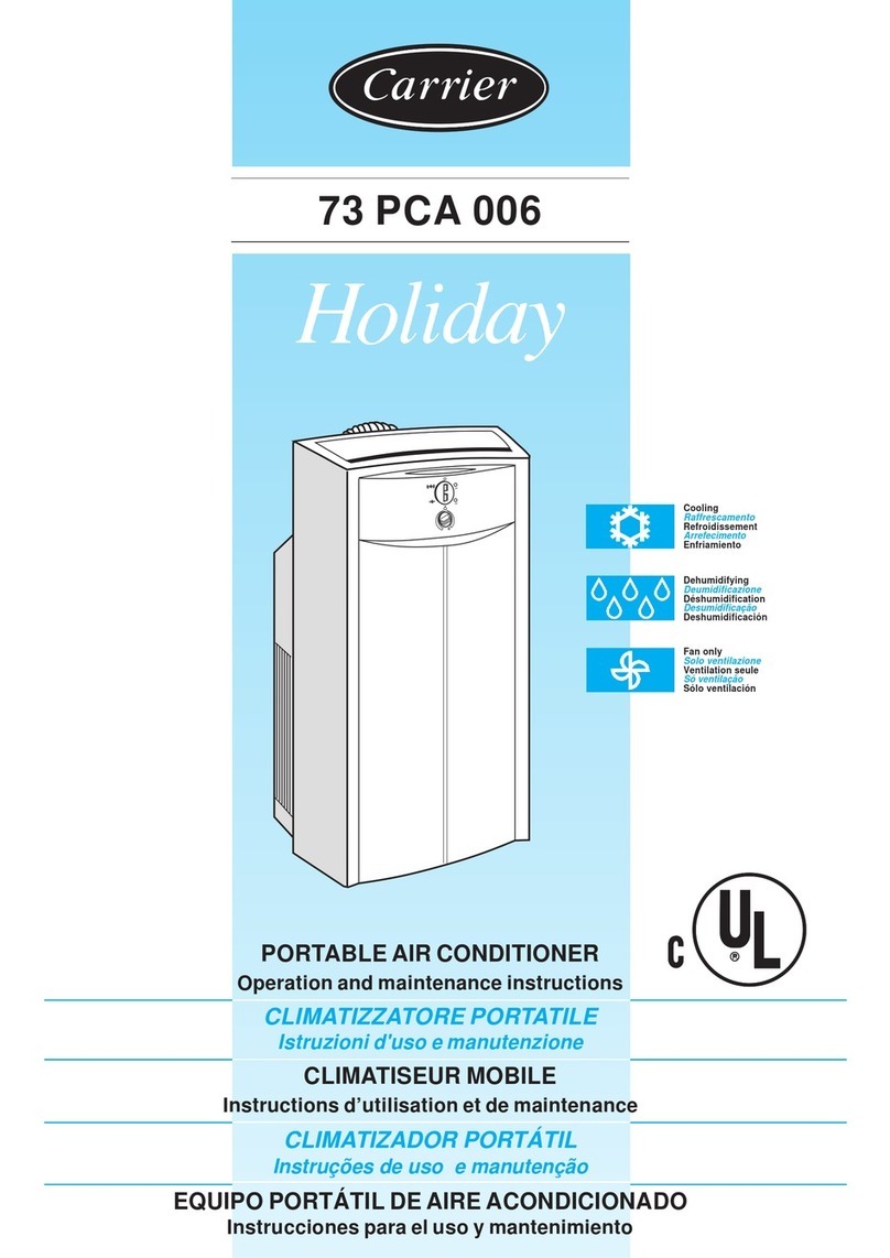 Carrier 73 PCA 006 Troubleshooting guide