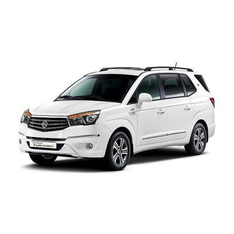 SSANGYONG TURISMO 2015 Technical manual SSANGYONG TURISMO 2015 Technical manual