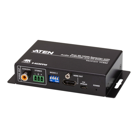 ATEN VanCryst VC882 user manual