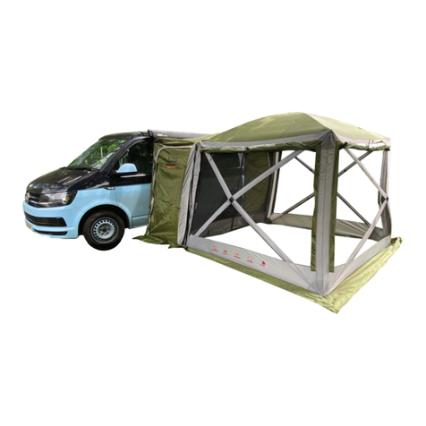 Quest Leisure Products Screen House A5505 instructions