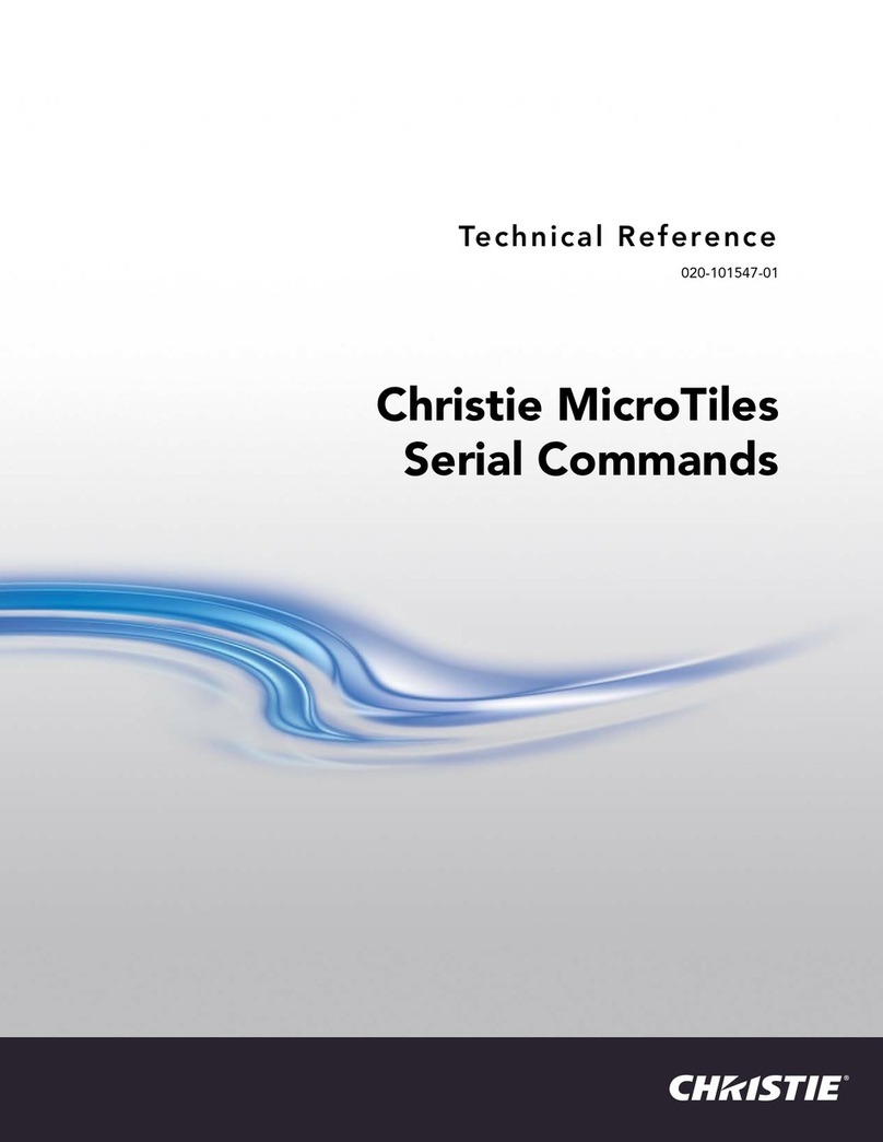 Christie RS232 Technical reference