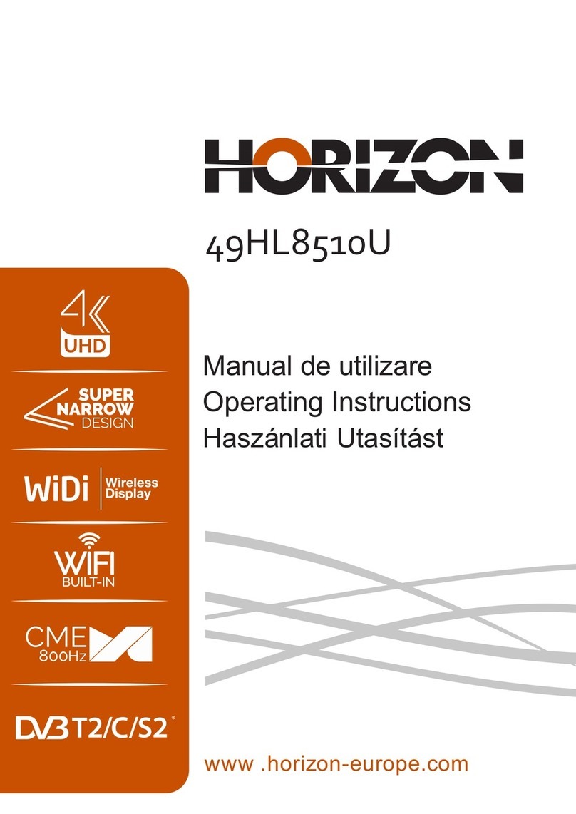 Horizon Fitness 49HL8510U operating instructions