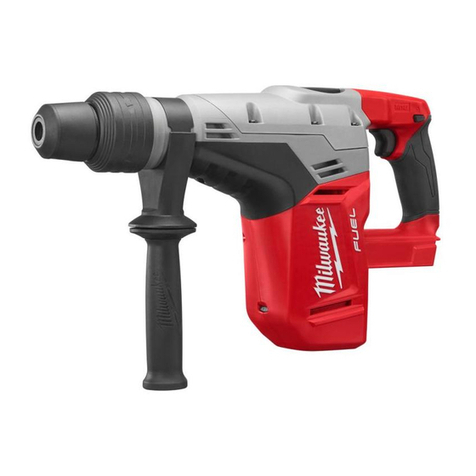 Milwaukee M18 CHM user manual