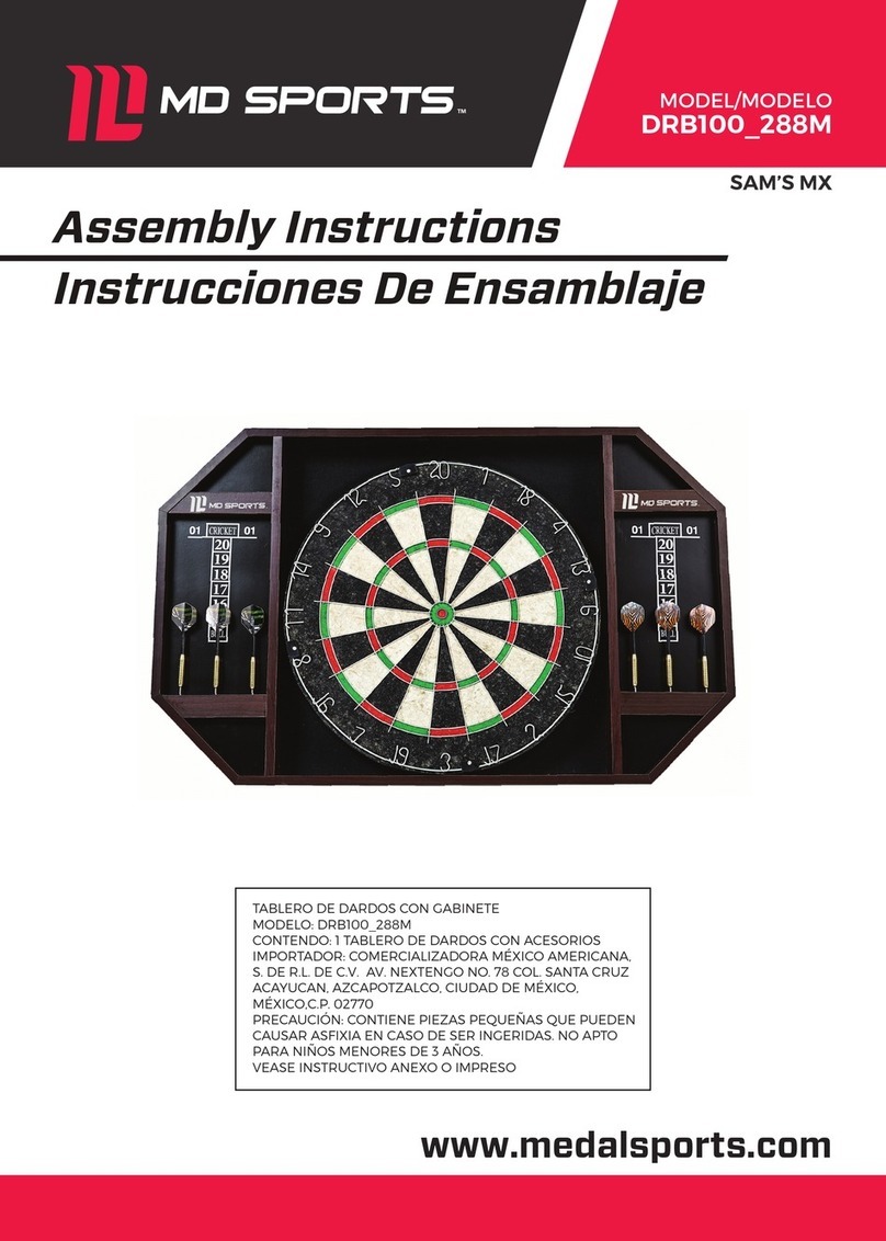 MD SPORTS DRB100 288M Assembly instructions