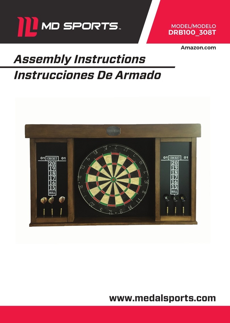MD SPORTS DRB100 308T Assembly instructions