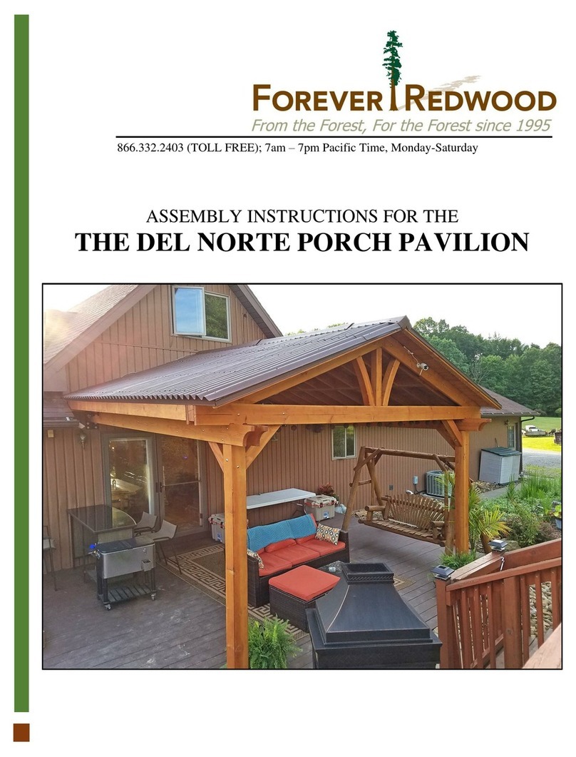 Forever Redwood DEL NORTE User manual