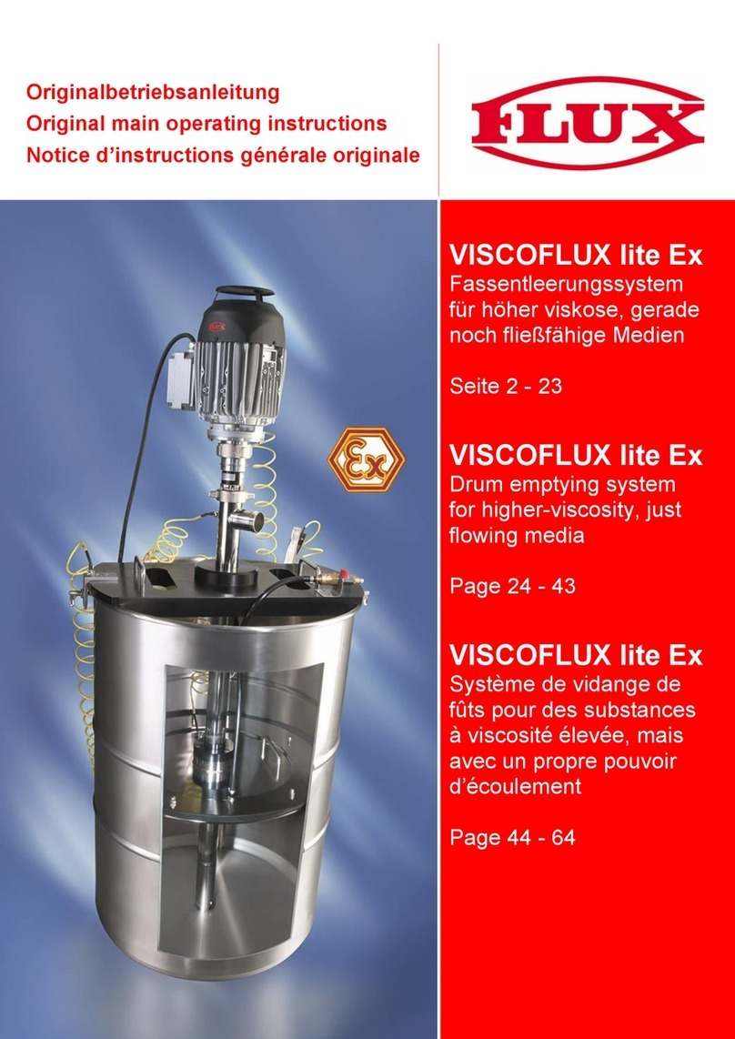 Flux VISCOFLUX lite Ex Original main operating instructions