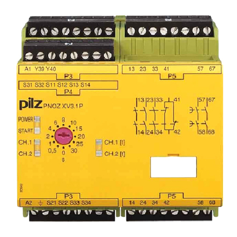 Pilz PNOZ XV3.1P User manual