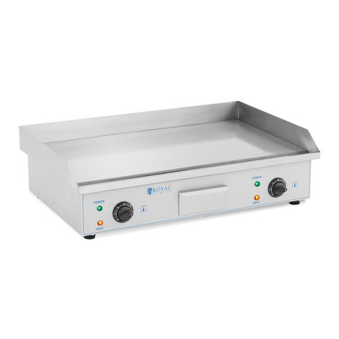 Royal Catering RC-EG73 User manual