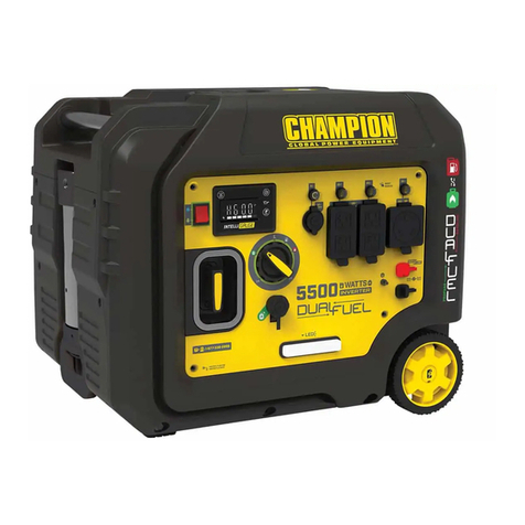 Champion 201003 quick start guide