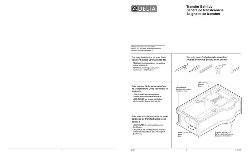 Delta 646032DR/DL instruction manual